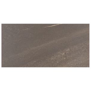 Deep espresso stone-look porcelain